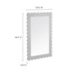 Emmeline Scalloped Rectangle Wall Mirror by Modway FredCo