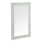 Emmeline Scalloped Rectangle Wall Mirror by Modway FredCo