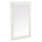 Emmeline Scalloped Rectangle Wall Mirror by Modway FredCo