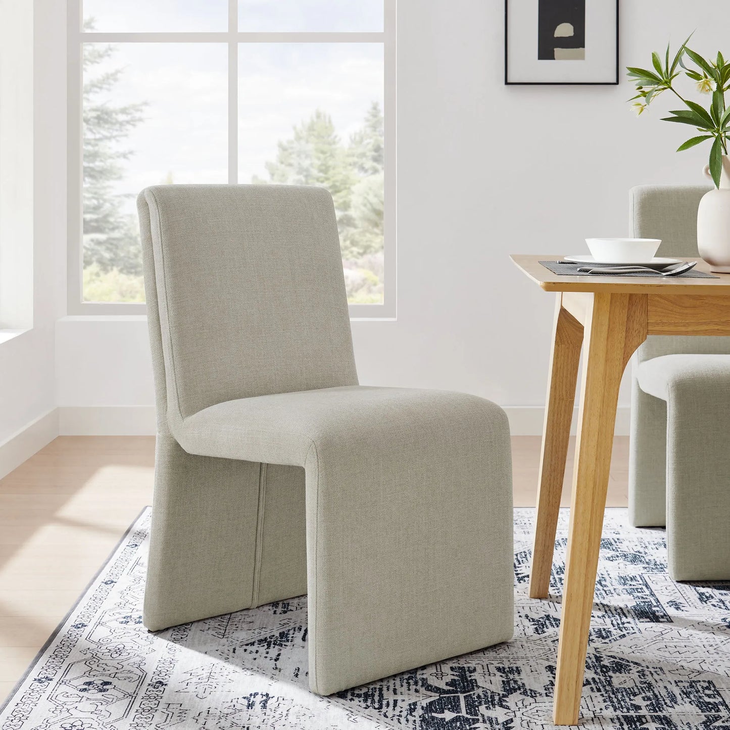 Emory Fabric Upholstered Dining Side Chair by Modway EEI-7185 FredCo