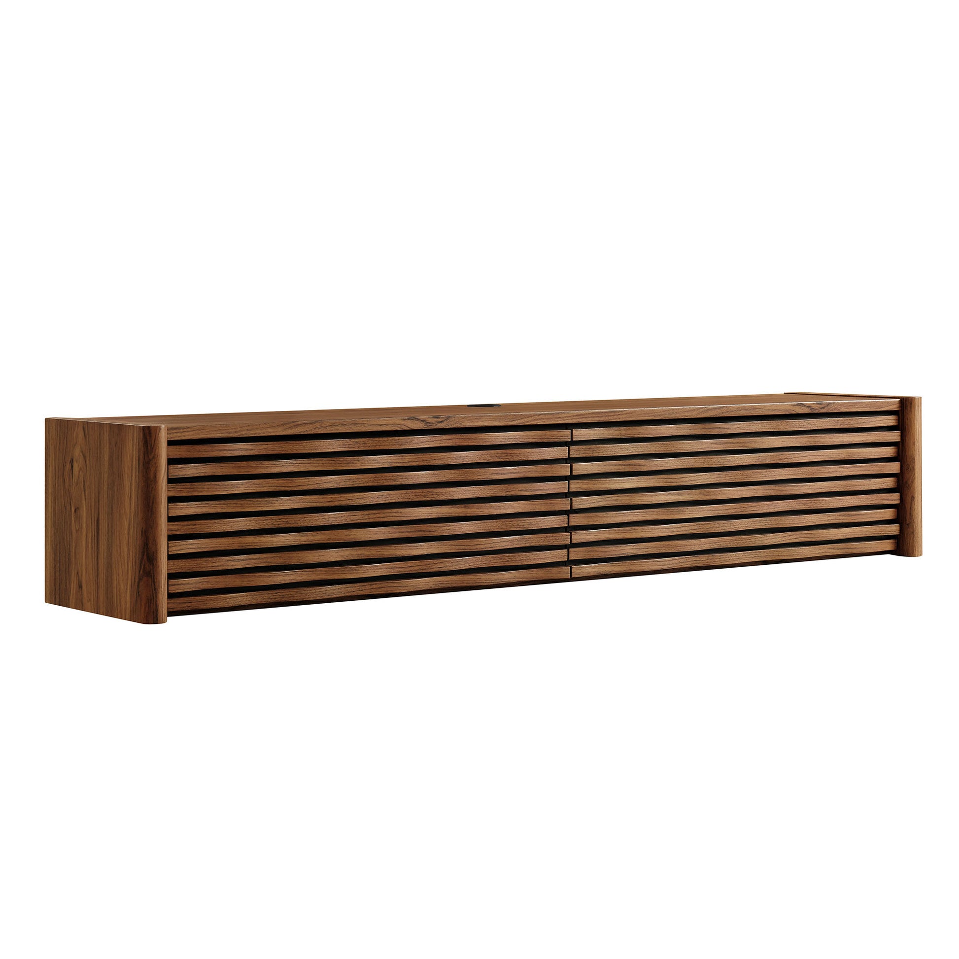 Emric Wave 71" Wall-Mounted TV Cabinet by Modway EEI-7352 FredCo