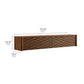Emric Wave 71" Wall-Mounted TV Cabinet by Modway EEI-7352 FredCo