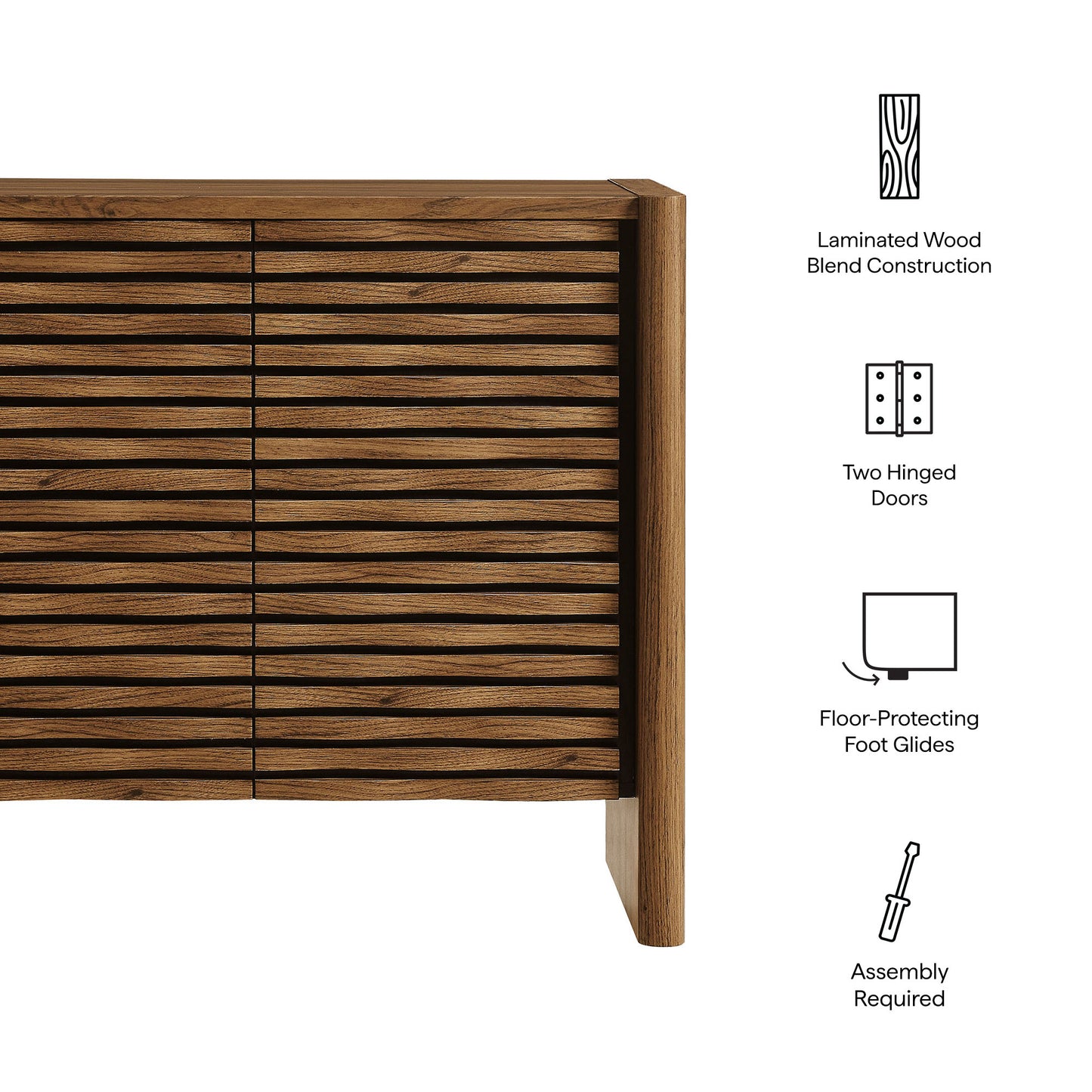 Emric Wave Accent Cabinet by Modway EEI-7444 FredCo