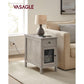 End Table with USB Ports and Outlets FredCo