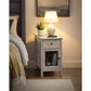 End Table with USB Ports and Outlets FredCo