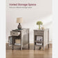 End Table with USB Ports and Outlets FredCo