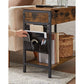 End Tables Set with USB Ports and Outlets FredCo