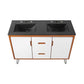 Energize 48" Double Sink Bathroom Vanity, EEI-5809 FredCo