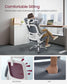 Ergonomic Design High Back Desk Chair FredCo