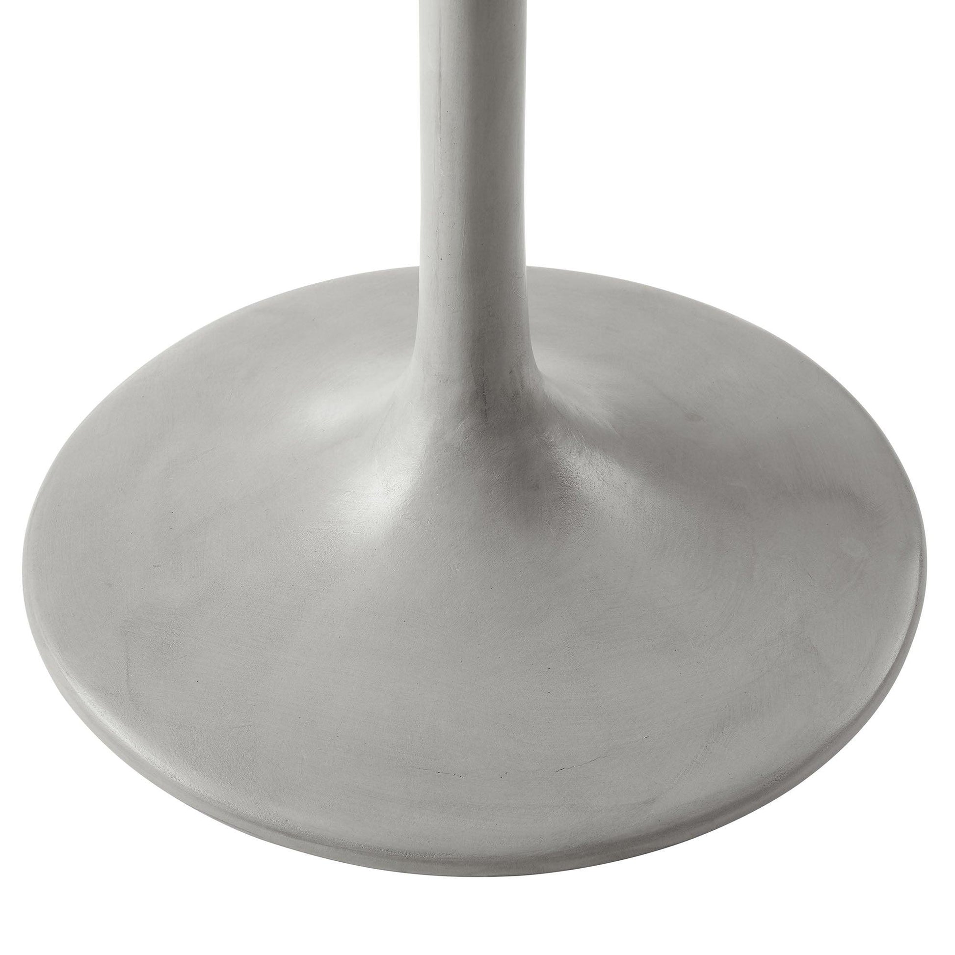 Esme Outdoor Patio Outdoor Patio Concrete Side Table by Modway FredCo
