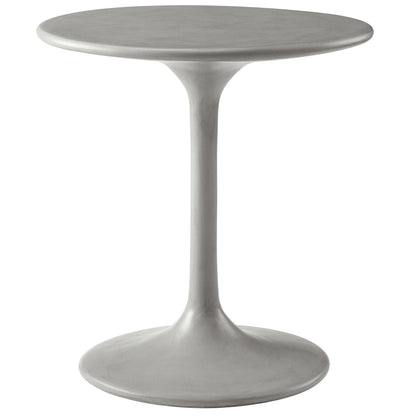 Esme Outdoor Patio Outdoor Patio Concrete Side Table by Modway FredCo