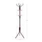 Espresso Metal Coat Rack FredCo
