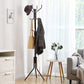 Espresso Metal Coat Rack FredCo