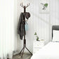 Espresso Metal Coat Rack FredCo