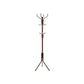 Espresso Metal Coat Rack FredCo