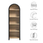 Evie Arched Narrow Bookcase Display Cabinet by Modway EEI-7201 FredCo