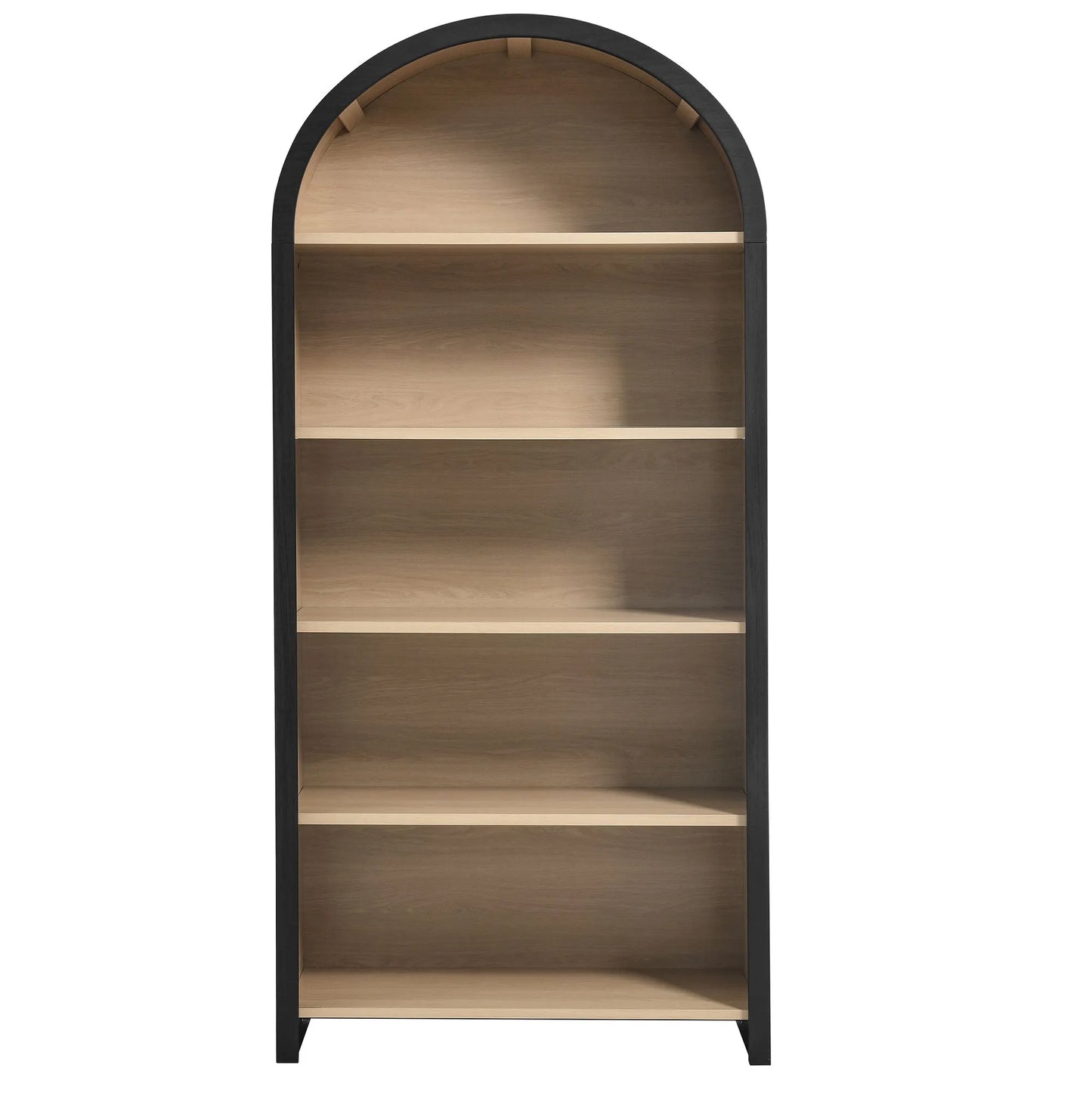 Evie Arched Wide Bookcase Display Cabinet by Modway EEI-7202 FredCo
