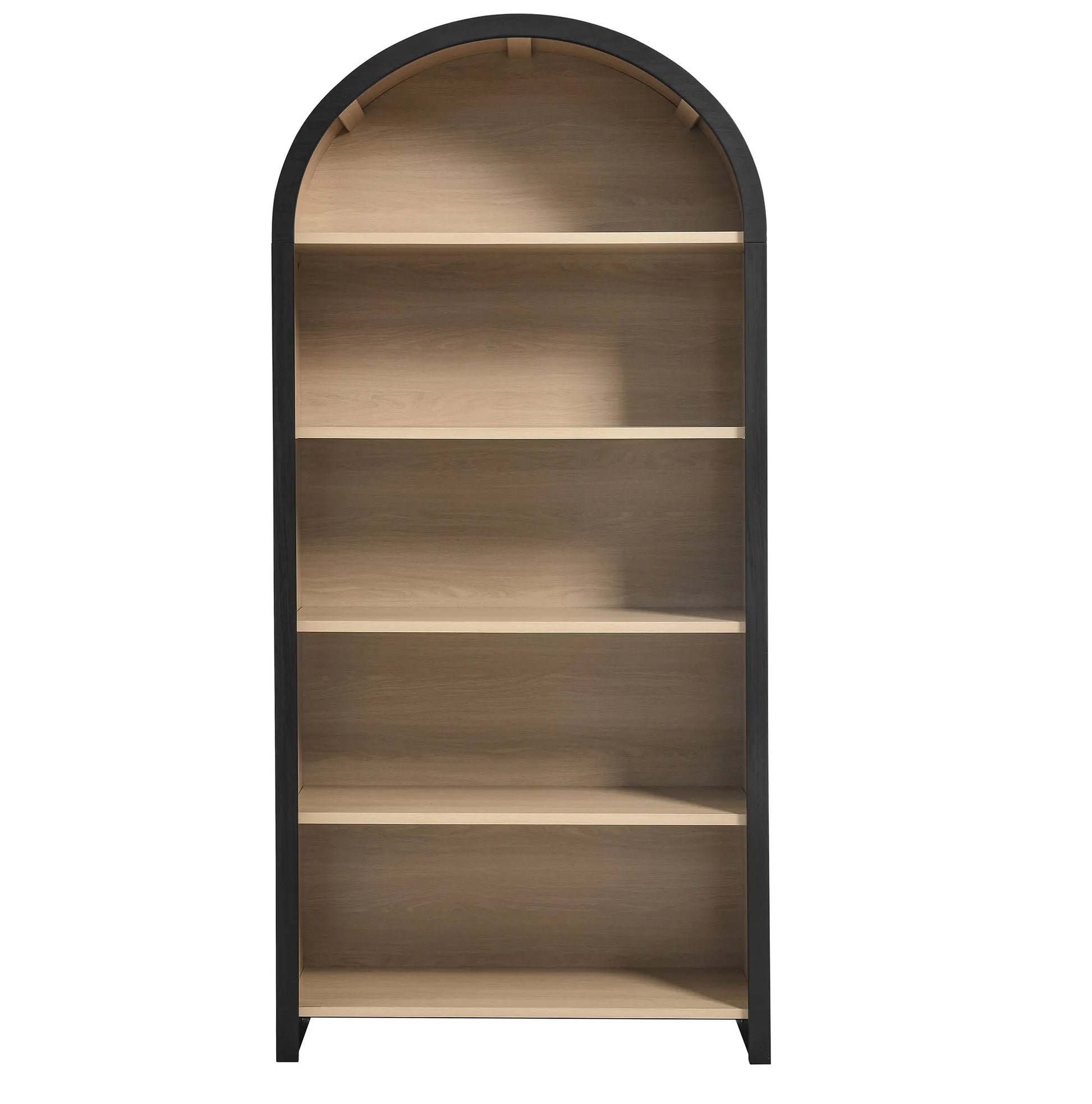Evie Arched Wide Bookcase Display Cabinet by Modway EEI-7202 FredCo