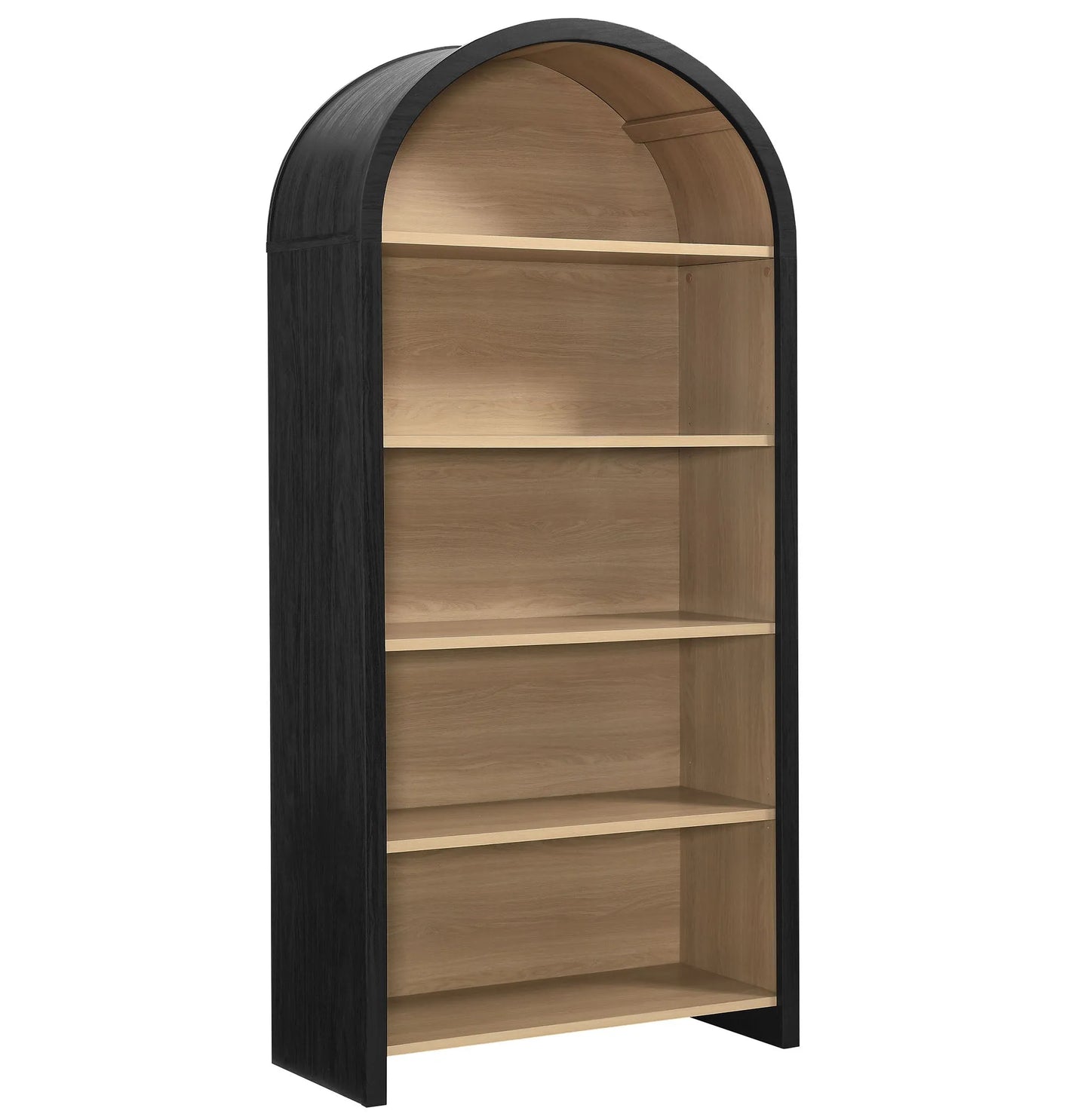Evie Arched Wide Bookcase Display Cabinet by Modway EEI-7202 FredCo