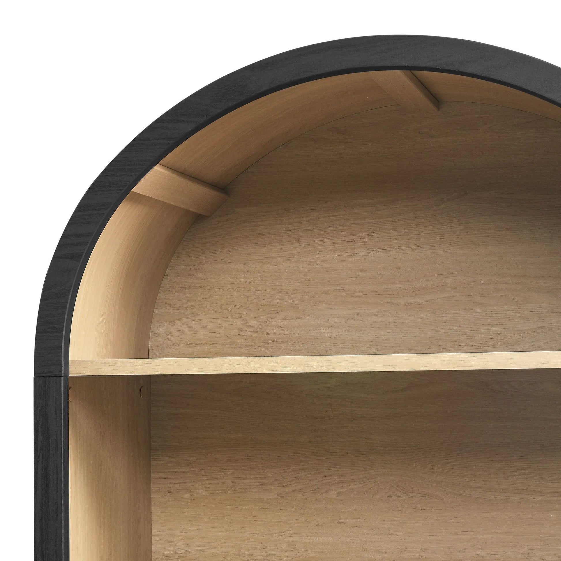 Evie Arched Wide Bookcase Display Cabinet by Modway EEI-7202 FredCo