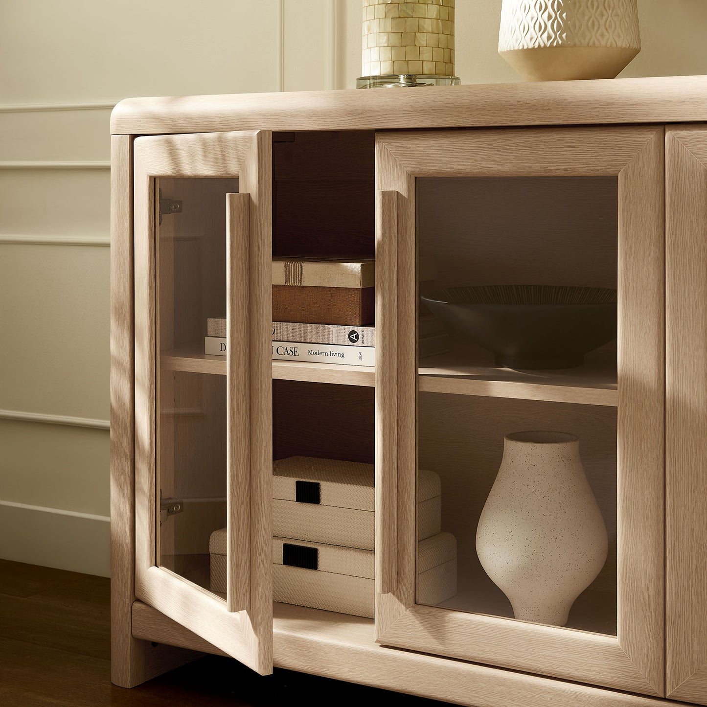 Evren 4-Door Sideboard Storage Display Cabinet by Modway EEI-7287 FredCo