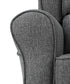 Fabien Gray Fabric Rocking Chair FredCo