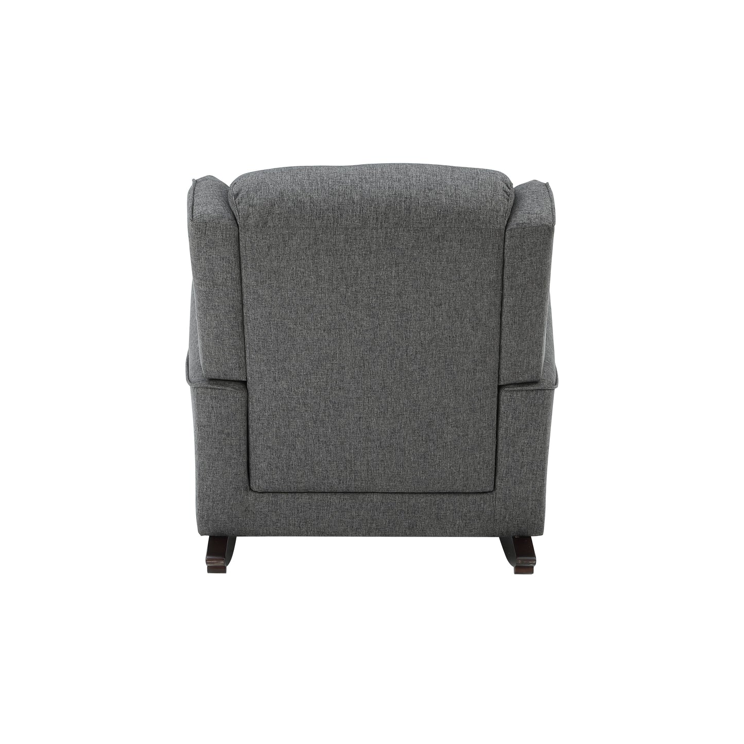 Fabien Gray Fabric Rocking Chair FredCo