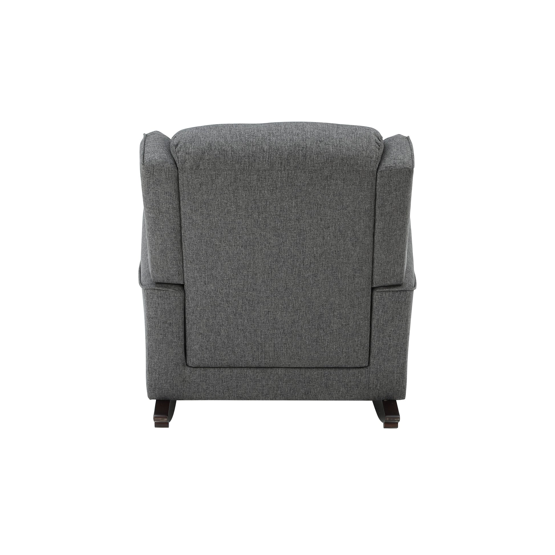 Fabien Gray Fabric Rocking Chair FredCo