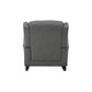 Fabien Gray Fabric Rocking Chair FredCo