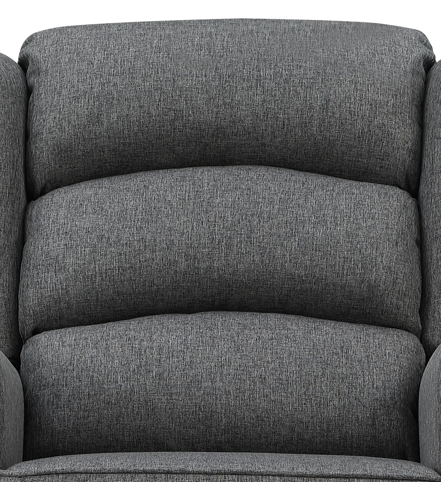 Fabien Gray Fabric Rocking Chair FredCo