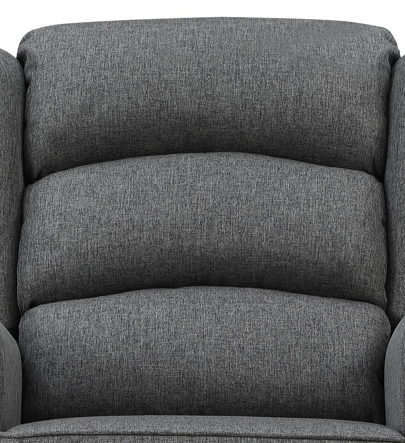 Fabien Gray Fabric Rocking Chair FredCo