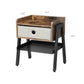 Fabric Drawer End Table FredCo