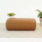 Kelvin Vegan Tan Leather Bench FredCo