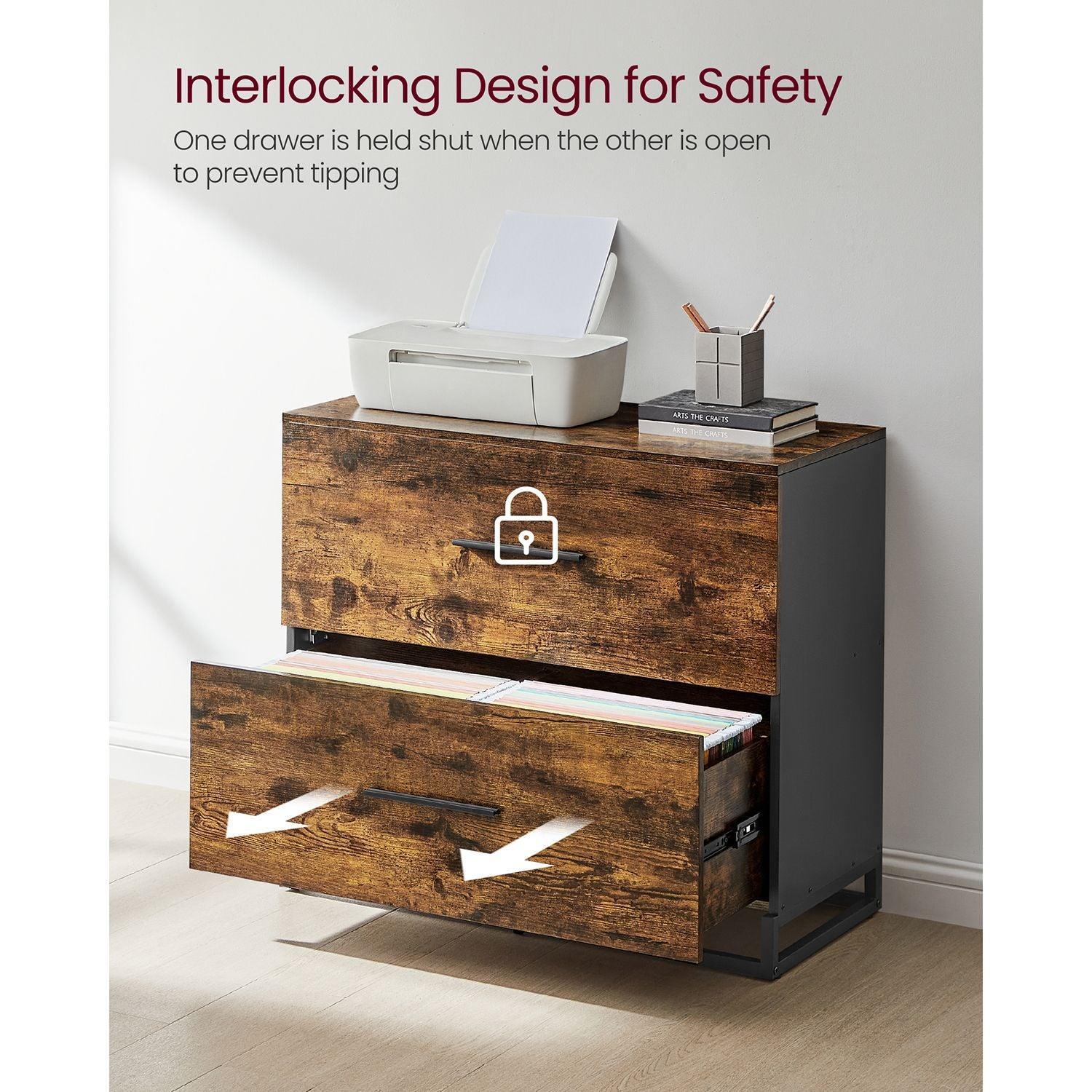 File Cabinet with 2 Drawers FredCo
