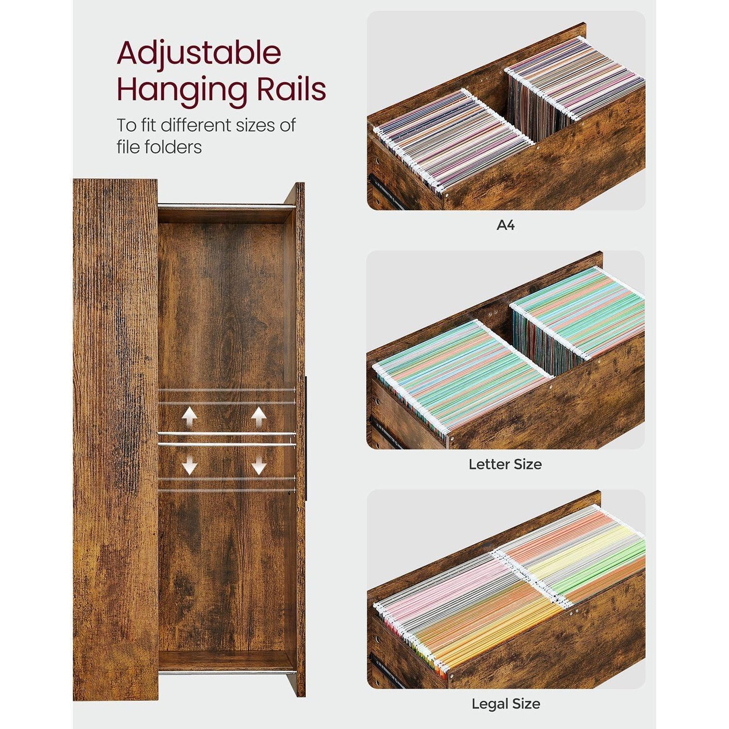 File Cabinet with 2 Drawers FredCo