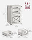 File Cabinet with 3 Drawers Rustic White FredCo