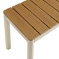 Finn Outdoor Patio Aluminum Bench with Faux Wood Top by Modway EEI-7238 FredCo