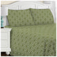 Flannel 100% Cotton All-Season Deep Pocket Solid Sheet Set FredCo
