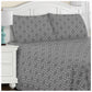 Flannel 100% Cotton All-Season Deep Pocket Solid Sheet Set FredCo