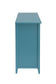 Flavius Teal Finish Console Cabinet FredCo