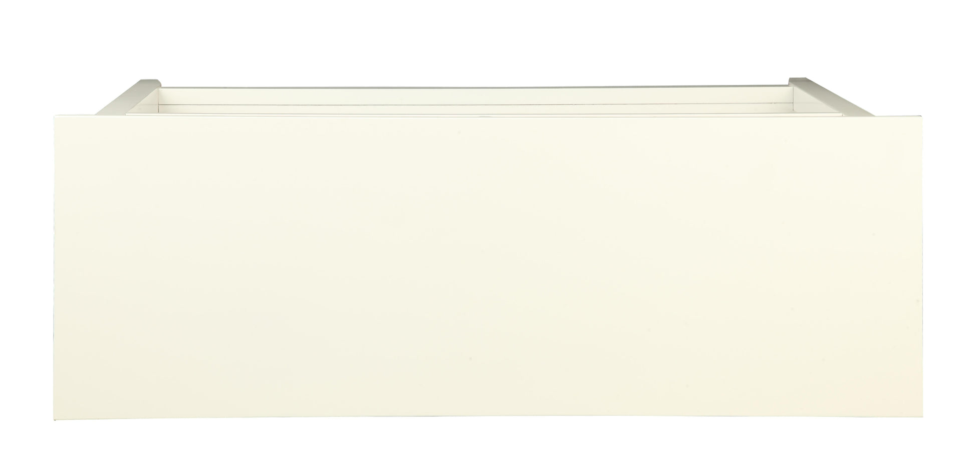 Flavius White Finish Console Table FredCo