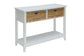 Flavius White Finish Console Table FredCo