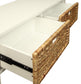 Flavius White Finish Console Table FredCo