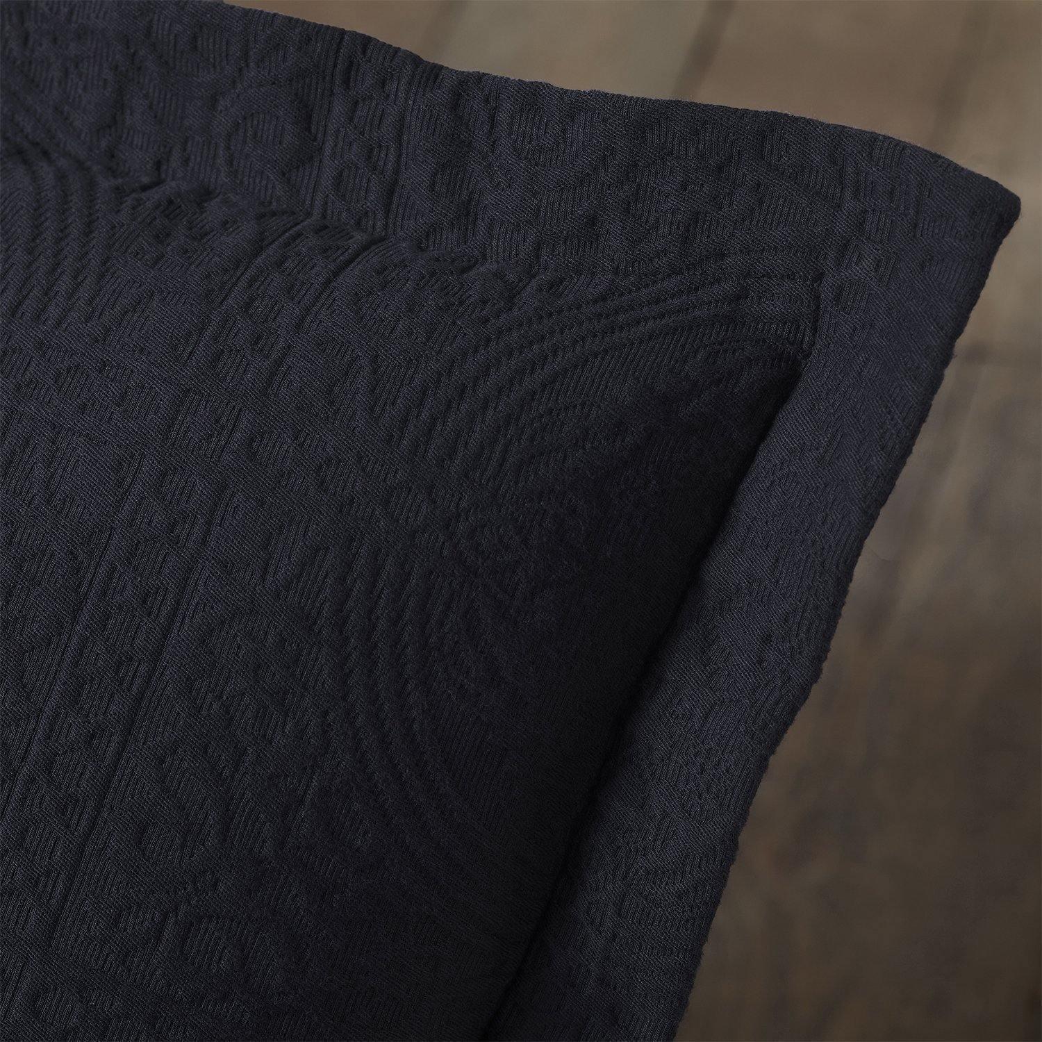 Fleur De Lis 100% Cotton Jacquard Matelassé Bedspread Set FredCo