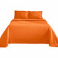 Fleur De Lis 100% Cotton Jacquard Matelassé Bedspread Set FredCo