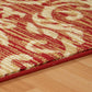Fleur Vintage Baroque Damask Rug FredCo