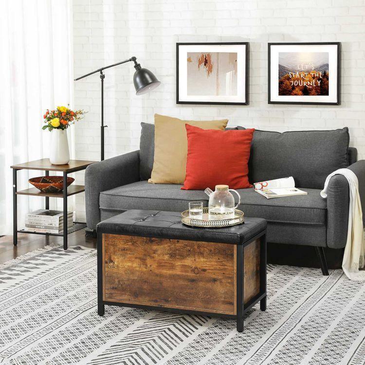 Flip Top Storage Ottoman FredCo