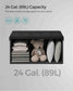 Flipping Lid Storage Ottoman FredCo