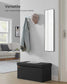 Flipping Lid Storage Ottoman FredCo