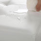 Flipping Lid Storage Ottoman White 43” FredCo